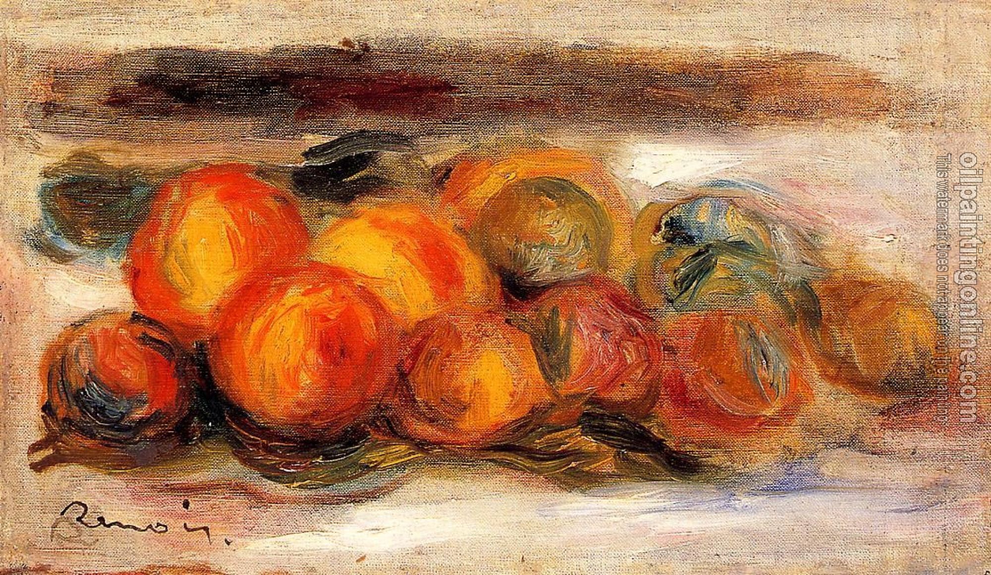 Renoir, Pierre Auguste - Still Life with Peaches